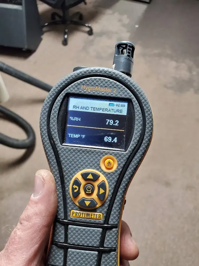 Moisture meter humidity assessment for Fire & Smoke Damage Restoration in South Whittier